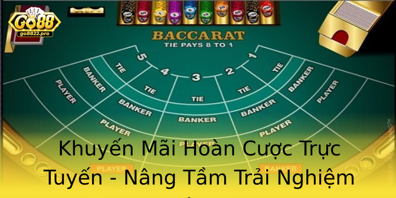 Khuyến Mãi Hoàn Cược Trực Tuyến - Nâng Tầm Trải Nghiệm Người Chơi Khuyến Mãi Hoàn Cược Trực Tuyến - Nâng Tầm Trải Nghiệm Người Chơi
